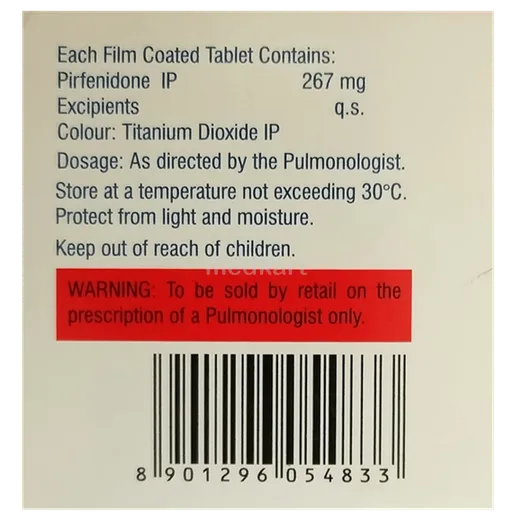 pirfact 267 tablet 10's